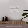 thumbnail image 4 of 1 Set Desktop Whiteboard Small Dry Erase Board Desktop Dry Erase Board Hanging Whiteboard, 4 of 9