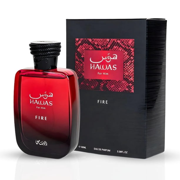 RASASI ハワス ファイア オーデパルファン 100ml Rasasi Hawas Fire Eau De Parfum Men Spray 100Ml(3.4 Oz) - Bold