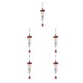 thumbnail image 3 of mmirethe Multiple Styles And Colors Wind Chimes For Wide Application Unique Style Wind Chime Pendant red 5Set, 3 of 6