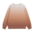 thumbnail image 3 of Yuyuzo Chandails en Molleton pour Filles Col Rond Manches Longues Décontracté Confortable Bloc de Couleur Pull d'Automne, 3 of 4