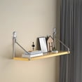 thumbnail image 1 of Tyidzon No-drill Wall Shelf Bedside Wall-mounted Shelf Living Room Wall-mounted Projector And Router Shelf Wall-mounted Bookshelf, 1 of 6