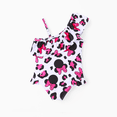 thumbnail image 3 of Disney Disney Mickey and Friends Toddler Girl Leopard print off-shoulder ruffle swimsuit, 3 of 7
