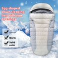 thumbnail image 3 of Egg-Shaped Down Sleeping Bag, White, 3 of 6