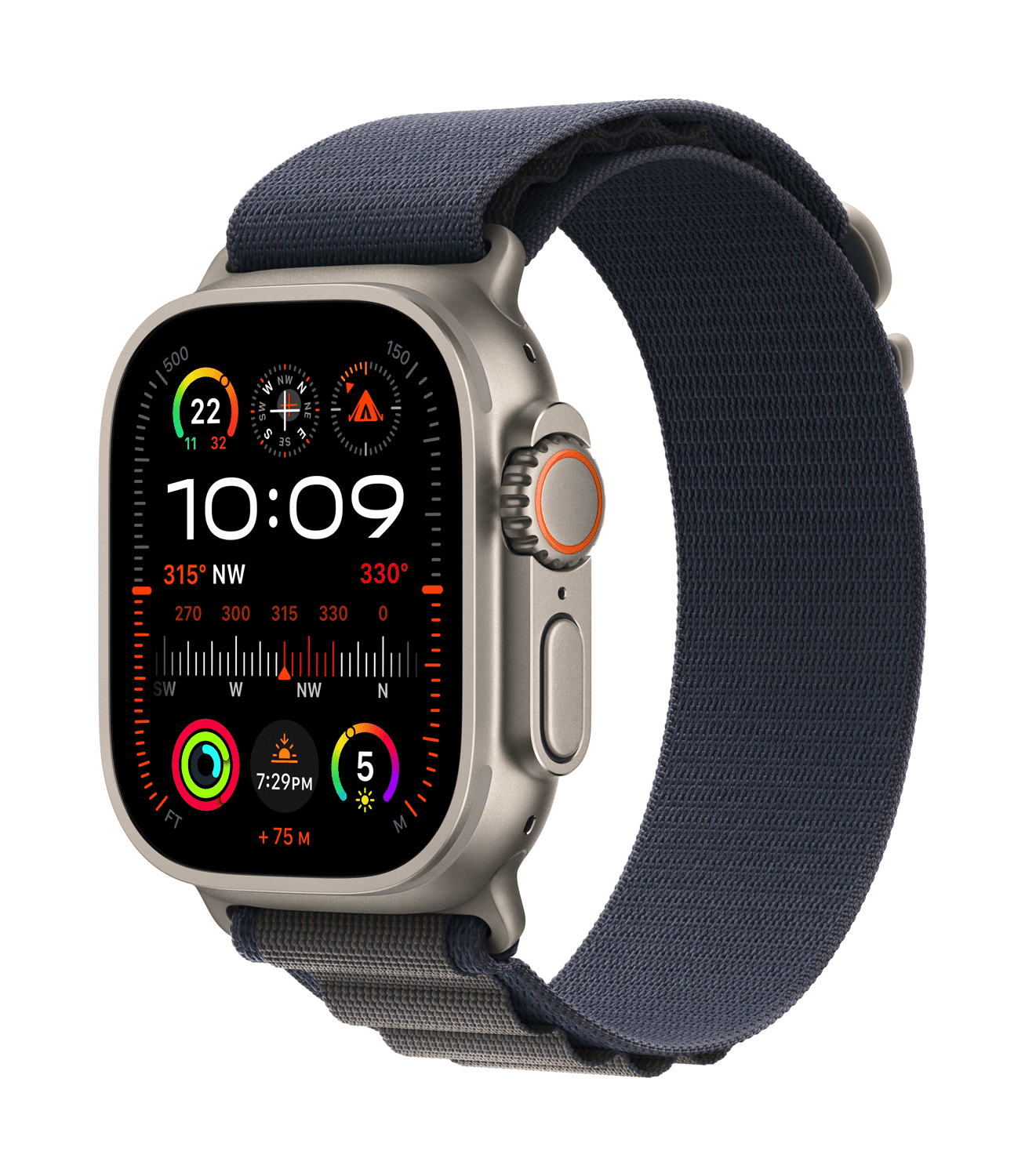 Apple Watch Ultra 2 (GPS + Cellular) Blue Alpine Loop - Small