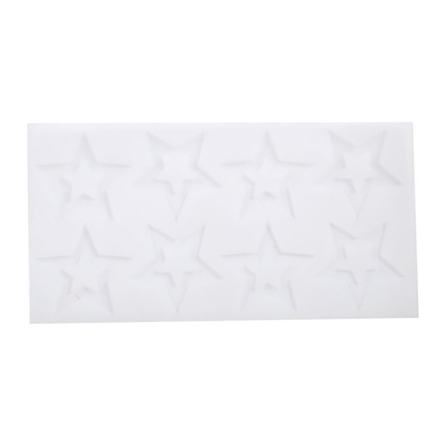 1Pc DIY Silicone Chocolate Fondant Candy Cake Mold Decorating Tools Baking Mould (Star)