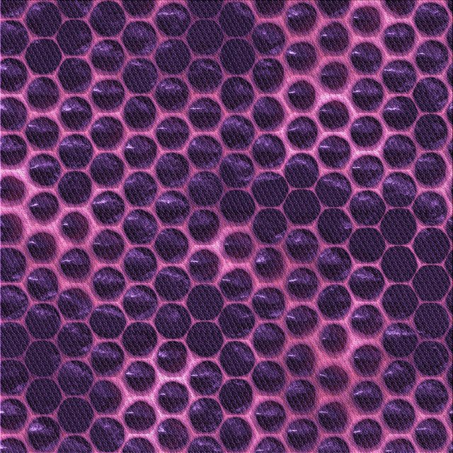 Ahgly Tapis d'Intérieur Lavable en Machine Carré Transitionnel Orchidée Foncée Violet, 6 Pieds Carré