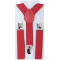 thumbnail image 1 of LOVEVER Bretelles pour Enfants Filles Garçons, Mode, Ajustables, à Clipser, Dos en Y, Élastiques, avec Pinces Métalliques Robustes pour Garçons et Filles, Rouge, 1 of 1
