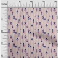 thumbnail image 1 of oneOone Tissu Polyester Lycra Rayé & Formes Géométriques Tissu Imprimé Géométrique BTY 56 Pouces de Large, 1 of 1
