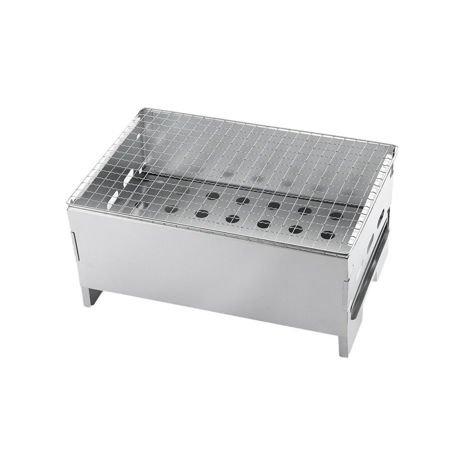 Grill Accessories for Outdoor Grill Charcoal Grill Portable Barbecue Grill Folding Bbq Grill Small Barbecue Grill Outdoor Grill Tools for Camping Hiking Picnics Traveling Portable Charcoal Grill