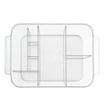 thumbnail image 3 of MAINSTAYS Divided Clear Cosmetic Organizer Tote, 3 of 4
