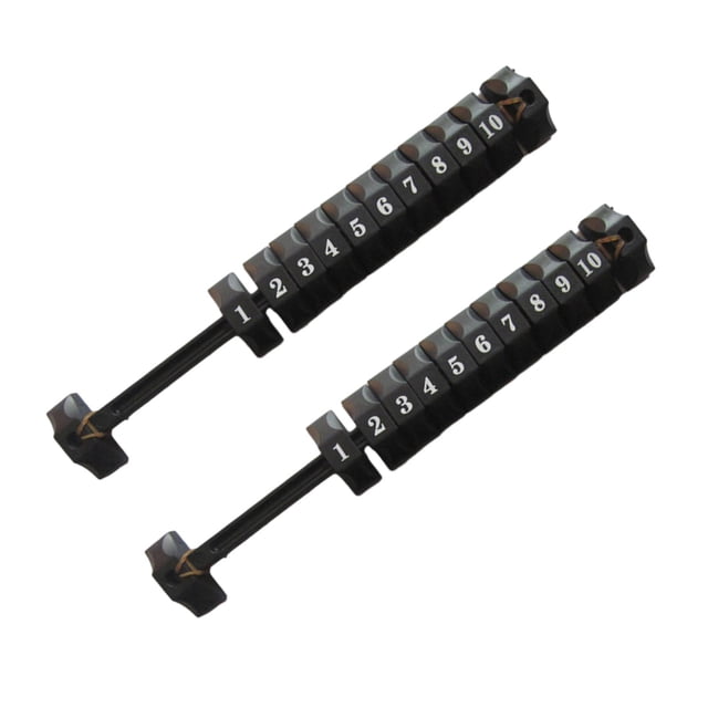 QualitChoice 2Pcs Foosball Scoreboard Foosball Score Counter for Standard Foosball Tables Style B