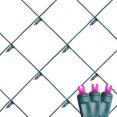 thumbnail image 2 of Novelty Lights 4x6 Pink LED Net Lights, 100 LEDs, Green Wire, Outdoor, 2 of 5