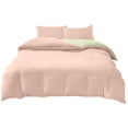 thumbnail image 2 of Iumwxz Bedding Set Four Piece Comfortable Soft Breathable Double-Sided Student Dorm Room Modern Design Washable Durable Quilt Sheet Pillowcases Home 4-Pack Multicolor, 2 of 6