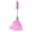 Pink, variant on Product Cleaning Brush for Keyboard and Desktop - Mini Two Color Handle Silk Brush for Computer Keyboard Cleaning and Dusting