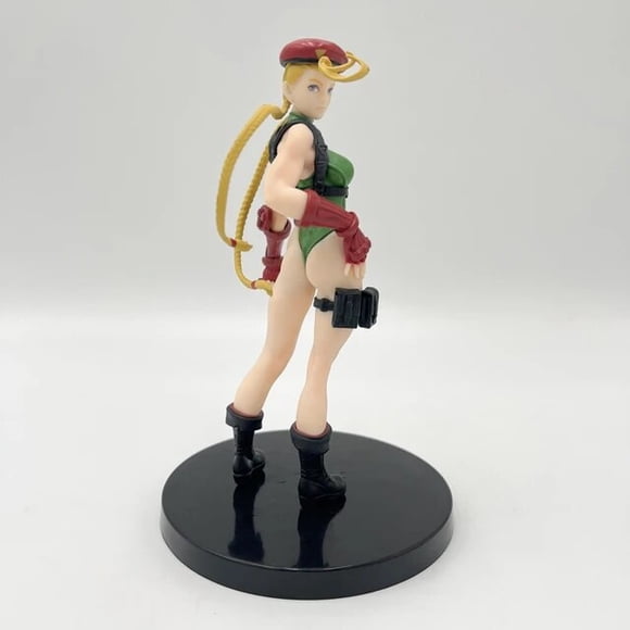 17cm Street Fighter Game Anime Figure POP UP PARADE Sexy Girl Cammy White Action Figure Adult Collection Model Doll Toys Gifts
