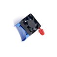 thumbnail image 1 of ZheElen Ventilateur de Refroidissement Modèle Haute Vitesse Escalade Montages de Radiateur Voiture RC Remplacé Accessoires Modèles Voitures Réparation d'Intérieur Noir Bleu, 1 of 6