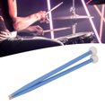 thumbnail image 4 of Drum Mallet Set, Good Hand Feel Even Percussion Drums Mallets Accessory Felt Head  For Performance Blue, 4 of 8