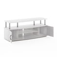 thumbnail image 3 of Pemberly Row Large Entertainment Center Hold up to 55-IN Stainless Steel Tubes, 3 of 6