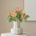 thumbnail image 5 of Vaidha Simulated Bouquet Of Home Decoration Flowers Simulated Rose Bouquet Of Small Handlebars Of Roses, 5 of 5