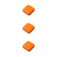 thumbnail image 1 of Langgg Mini Étui à Pilules Support 2 Compartiments Vide Boîte de Rangement Anti-Poussière Contenants Portables Étuis Distributeur Accessoires Sac à Main Orange Ensemble de 3, 1 of 6