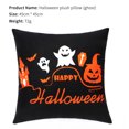 thumbnail image 2 of Wangscanis Pillow Cover, Halloween Cartoon Patterns Print Square Pillowcase, 2 of 6