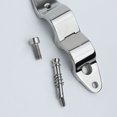thumbnail image 3 of 2 Pcs Boat Bimini Top Fitting Hinged Jaw Slide Marine Rail Mount Hardware, 3 of 8