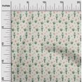 thumbnail image 2 of oneOone Cotton Silk Light Green Fabric Cactus Craft Projects Decor Fabric Printed By The Yard 42 Inch Wide, 2 of 5