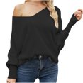 thumbnail image 2 of EGNMCR Cardigans pour Femmes, Pulls pour Femmes Mode Décontractée Pull à Manches Longues Col en V Pull pour Femmes, 2 of 6