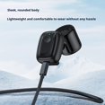 thumbnail image 4 of Ventilateur Portable Sans Pales Mini Silencieux Rechargeable Usb à Pince, Ventilateur Personnel Portable 3 Vitesses Réglables, Ventilateur de Taille Portable Mains Libres, Faible Bruit, Charge Rapide Type‐C, 4 of 8