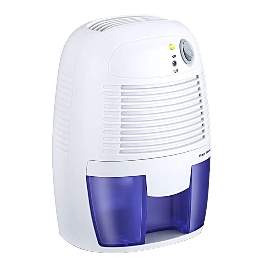 Mini Dehumidifier USB Portable Air Dryer Electric Cooling with 500ML Water Tank for Home Bedroom Kitchen Office Car,1 x Mini Dehumidifier 1 x USB Cable,white