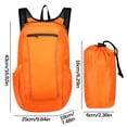 thumbnail image 3 of Sac à Dos Étudiant Mode Rangement Sac Pliable Sac Sport Ultraléger Pliable Femmes Hommes Camping Plein Air Voyage Randonnée Avion, 3 of 5