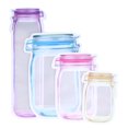 thumbnail image 2 of Sacs De Conservation des Aliments Réutilisables De 40 Pièces Avec une Excellente étanchéité, une Grande Capacité Et une Conception à Fermeture éclair Portable - Solution D'emballage De Collations Pour, 2 of 14