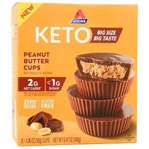 Atkins Keto Traiter les tasses de beurre d'arachide 8 Nombre