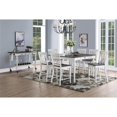thumbnail image 3 of Steve Silver Joanna Two-tone Ivory and Dark Oak Counter Chair, 3 of 8