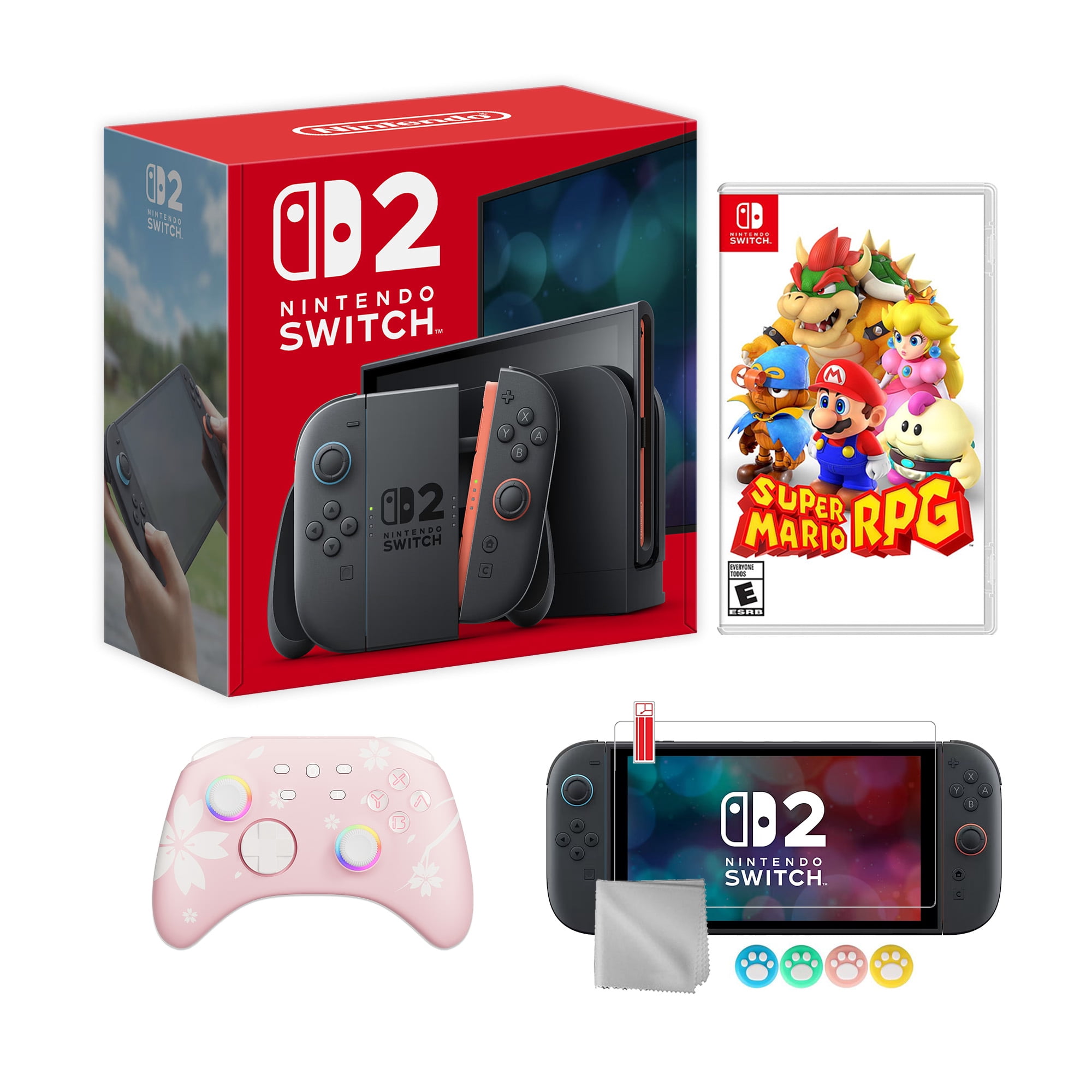 Nintendo Switch 2 Console 256GB 7.9-Inch 1080P HDR Touch Screen