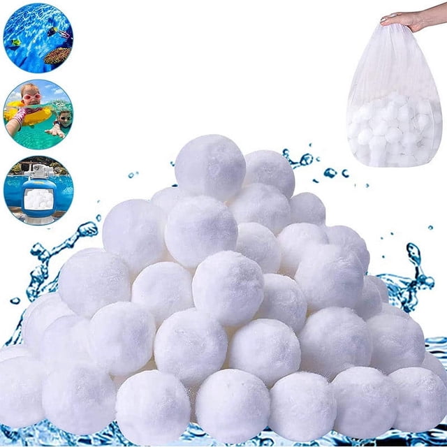 Dvkptbk Fiber Ball 700G Filter Sand Quartz Sand Filterballs Sand Filter Alternatively Pool Filter Kitchen Gadgets