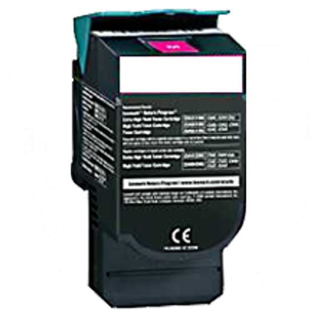 Zoomtoner Compatible LEXMARK / IBM C544X1MG High Yield Laser Toner Cartridge Magenta