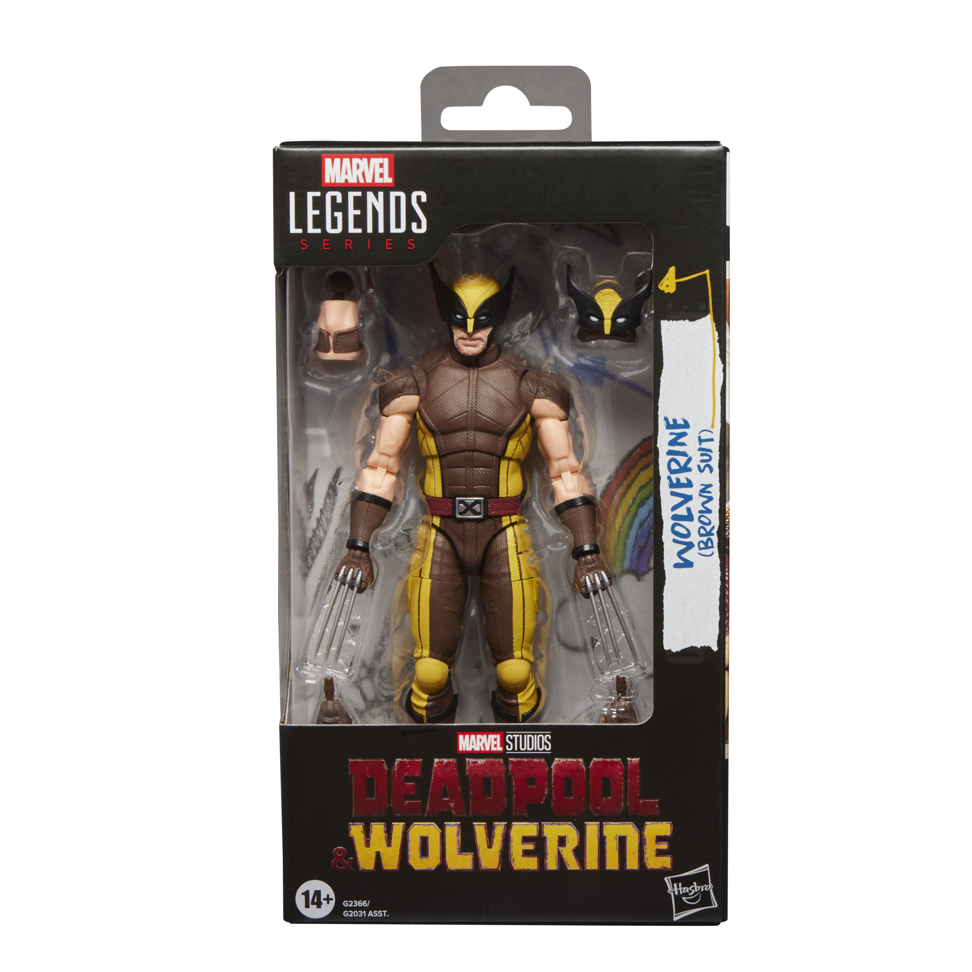 Marvel Legends Series Wolverine (Brown Suit), Marvel Studios' Deadpool & Wolverine Action Figure