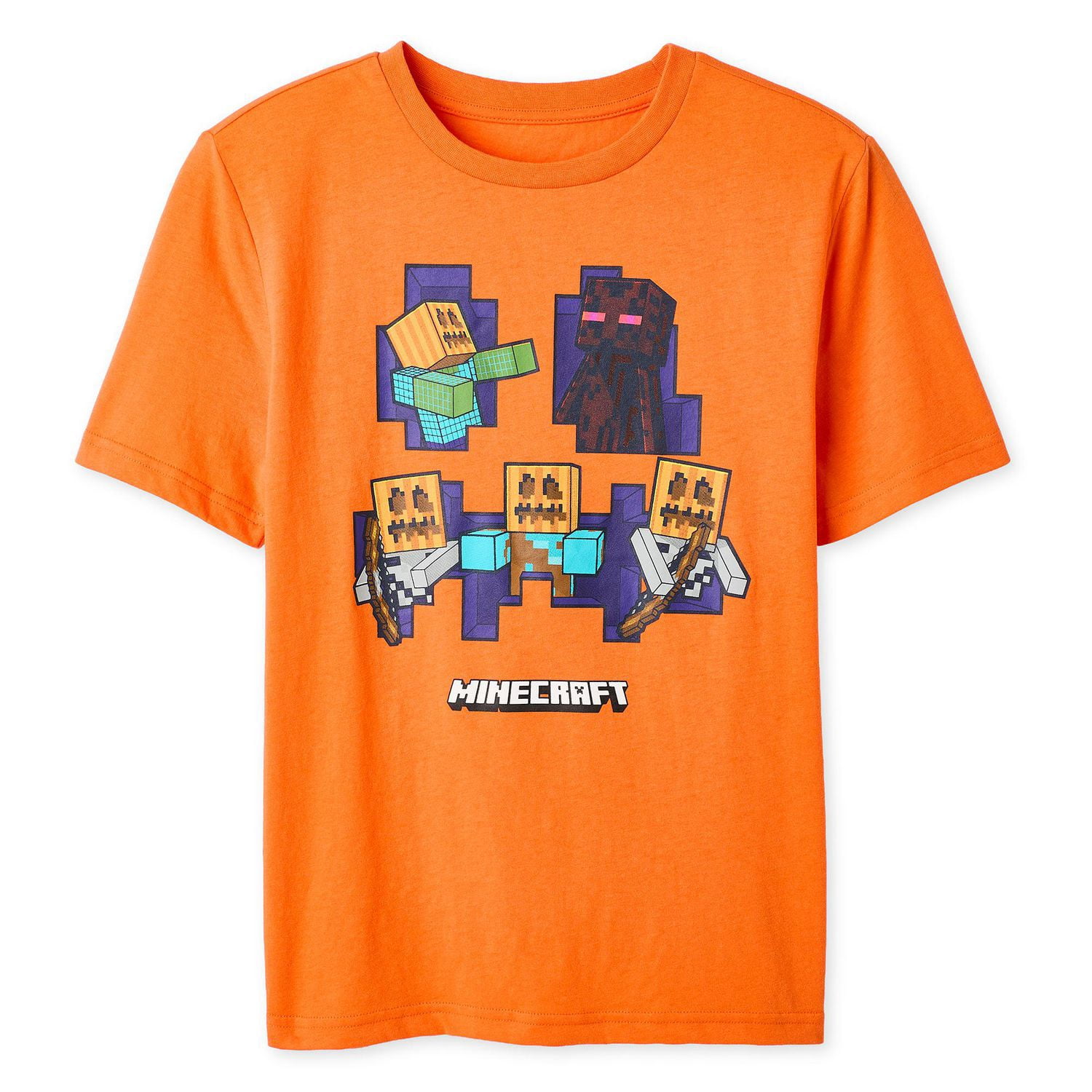 T-shirt d’Halloween Minecraft pour garçons