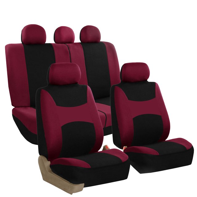 Light & Breezy Flat Cloth Car Seat Cover Set For Car Truck SUV Van - Full Set