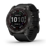 Garmin fenix 7X Charge solaire saphir GPS Smartwatch Steel et Fitness Tracker avec détection d'incident