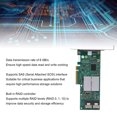 thumbnail image 4 of Card RAID Controller Card 6GB/s Flexible PCIe X8 Interface Reliable SAS Connection H310 IR Array Card for Server System, 4 of 7