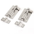 thumbnail image 1 of 2.5" Metal Slide Barrel Bolt Door Gate Interior Lock 2 Pcs w Screws, 1 of 1