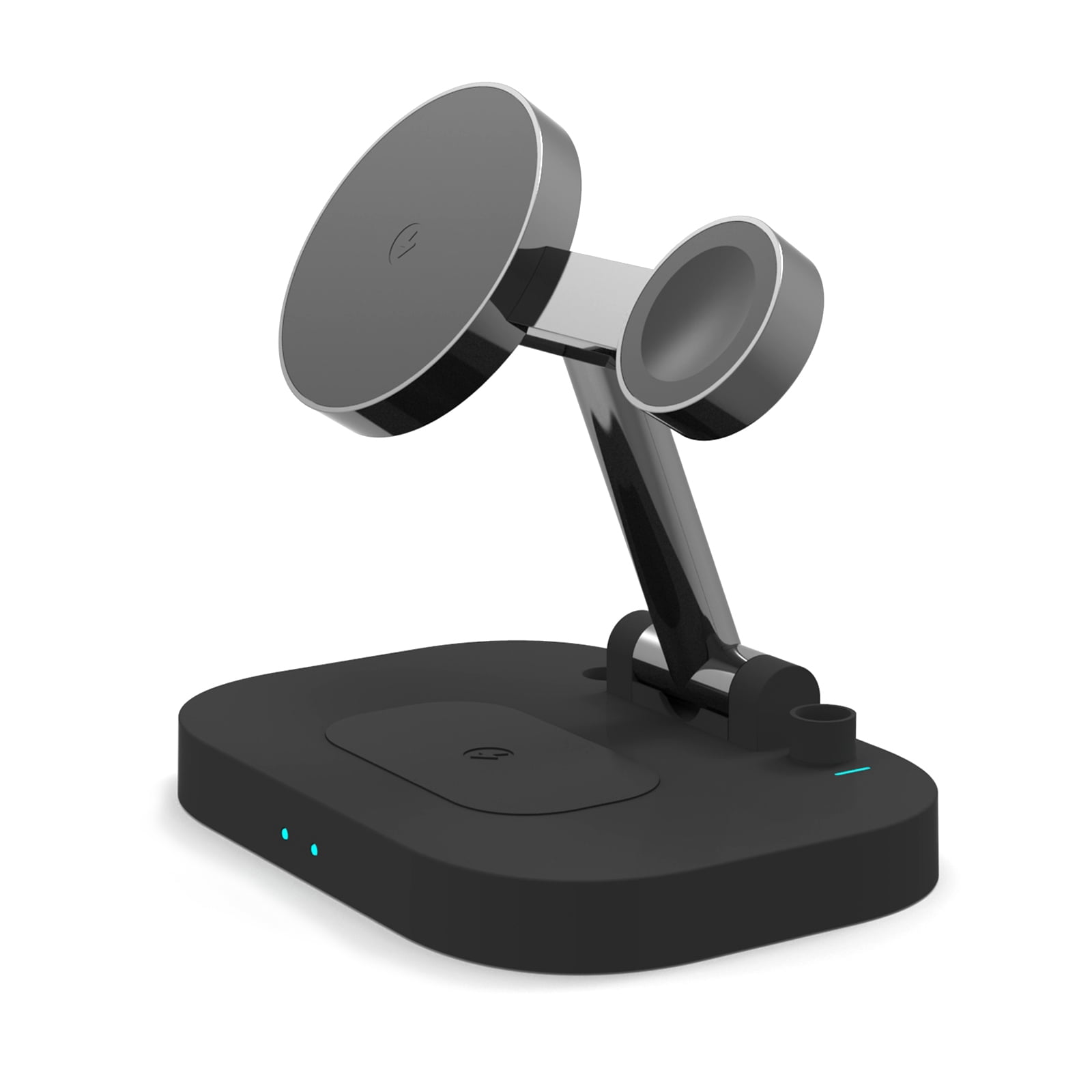 Mistaha F22 Vertical Magnetic Foldable Wireless Charger 4 in 1 Charging Station 15W Fast Charging