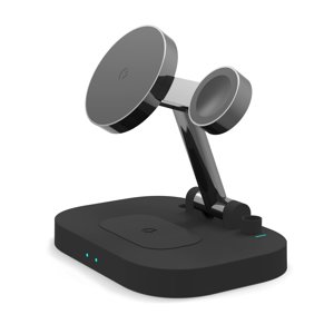 Mistaha F22 Vertical Magnetic Foldable Wireless Charger 4 in 1 Charging Station 15W Fast Charging