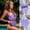 Purple, variant on TIMIFIS Women's One Piece Swimsuit V Neck Tummy Control Cross Back Vintage Swimwear Bathing Suits
