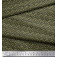 thumbnail image 2 of Soimoi Japan Crepe Satin Fabric Circle Small Decor Fabric Printed Yard 42 Inch Wide, 2 of 3