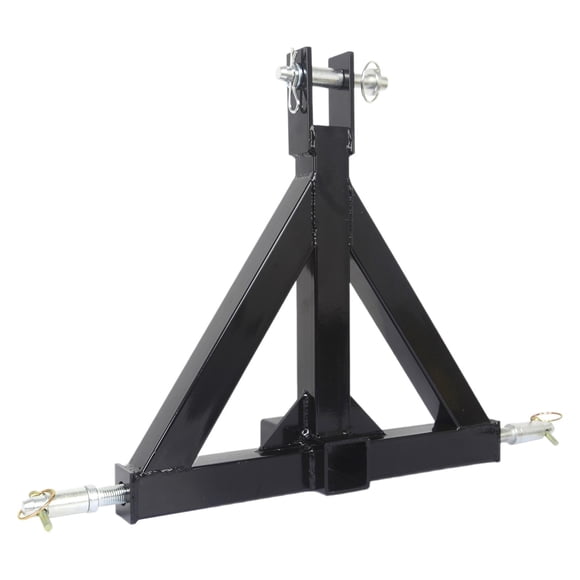 Almencla 3 Point 2 inch Receiver Drawbar Hitch Adapter Heavy Duty for Moving Trailers