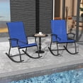 thumbnail image 4 of Gymax Set of 2 Outdoor Rocking Chair Patio Rocker w/ Breathable Fabric, 4 of 9