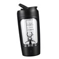 thumbnail image 4 of Bouteille Shaker Électrique pour Milkshakes, Lait, Mise en Forme, Noir, 4 of 8